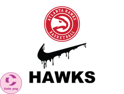 Atlanta Hawks PNG, Nike NBA PNG, Basketball Team PNG, NBA Teams PNG , NBA Logo Design 55