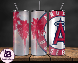 Los Angeles Angels Tumbler Wrap, Mlb Logo, MLB Baseball Logo Png, MLB, MLB Sports 77