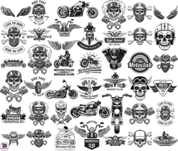 5 Beedle Motorcycle SVG Bundle, Biker Svg, Motor Bike Sayings and Quotes, Motorcycle Tshirt Design Bundle 05