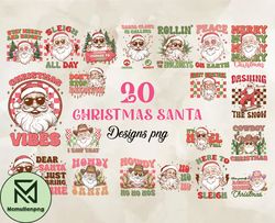 20 Christmas Santa Design Png, Christian Christmas Svg, Christmas Design, Christmas Shirt, Christmas 02