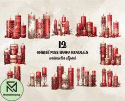 12 Christmas Boho Gandles, Christian Christmas Svg, Christmas Design, Christmas Shirt, Christmas 20