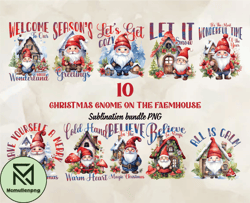 10 Christmas Gnome On The Faemhouse Png, Christian Christmas Svg, Christmas Design, Christmas Shirt, Christmas 72