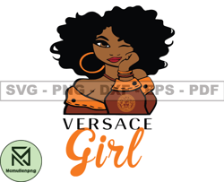 Versace Girl Svg, Versace Svg,Versace Logo Svg,Fashion Brand Logo 48