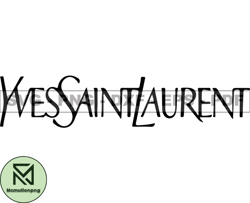 Yves Saint Laurent Logo Svg, Fashion Brand Logo 69