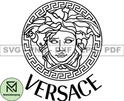Versace Logo Svg, Fashion Brand Logo 111