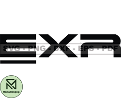 EXR Logo Style Svg, Fashion Brand Logo 159