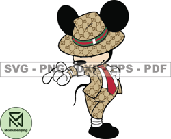 Gucci Mickey Mouse Svg, Fashion Brand Logo 181