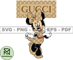 Gucci Mickey Mouse Svg, Fashion Brand Logo 191