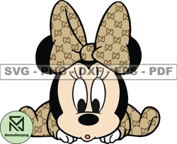 Gucci Mickey Mouse Svg, Fashion Brand Logo 201