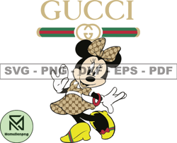 Gucci Mickey Mouse Svg, Fashion Brand Logo 215
