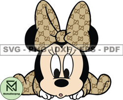 Gucci Mickey Mouse Svg, Fashion Brand Logo 228