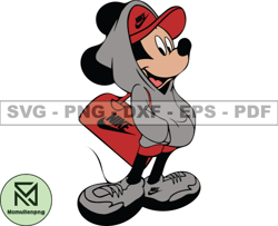 Nike Mickey Mouse Svg, Fashion Brand Logo 236