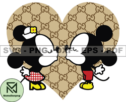 Gucci Mickey Mouse Svg, Fashion Brand Logo 242