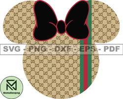 Gucci Mickey Mouse Svg, Fashion Brand Logo 244
