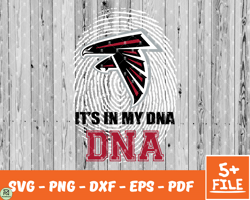 Atlanta Falcons DNA Nfl Svg , DNA NfL Svg, Team Nfl Svg 02