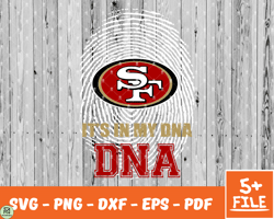San Francisco 49ers DNA Nfl Svg , DNA NfL Svg, Team Nfl Svg 29