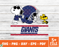 New York Giants Snoopy Nfl Svg , Snoopy NfL Svg, Team Nfl Svg 24
