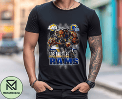 Los Angeles Raims TShirt, Trendy Vintage Retro Style NFL Unisex Football Tshirt, NFL Tshirts Design 23