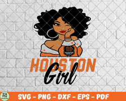 Houston Dynamo logos, Houston Girl logo, Black Girl svg, MLS logo svg, Cricut, Clipart, Cut Files, Download digital, Foo