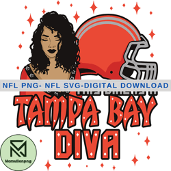 Tampa Bay Diva Svg Files, Mug Design, TShirt Designs SVG, Svg Files for Cricut 117