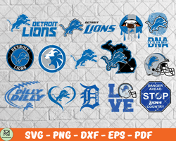 Detroit Lions Bundle Svg, Football Svg ,Sport Svg, Sport Bundle Svg 23