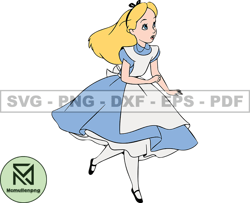 Alice in Wonderland Svg, Alice Svg, Cartoon Customs SVG, EPS, PNG, DXF 36