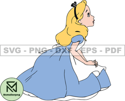 Alice in Wonderland Svg, Alice Svg, Cartoon Customs SVG, EPS, PNG, DXF 38