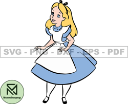 Alice in Wonderland Svg, Alice Svg, Cartoon Customs SVG, EPS, PNG, DXF 57