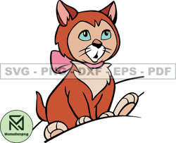 Dinah Alice In Wonderland, Cartoon Customs SVG, EPS, PNG, DXF 61