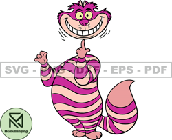 Cheshire Cat Svg, Cheshire Png, Cartoon Customs SVG, EPS, PNG, DXF 109