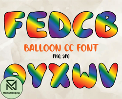 Balloom CC Font Svg, Modern Font, Fonts For Cricut, Beauty Font, Font For T-shirts 12