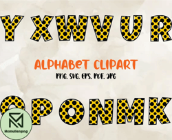 Polka Dot Alphabet, Font, Letter, Modern Font, Fonts For Cricut, Beauty Font, Font For T-shirts 18