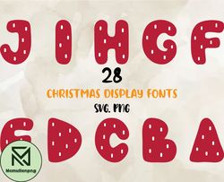 Christmas Display Fonts Vol 01, Modern Font, Fonts For Cricut, Beauty Font, Font For T-shirts 51