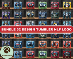 Bundle NFL Logo Tumbler Wrap, NFL Logo,Nfl Logo Team,Nfl Png,Nfl Tumbler,Nfl Sports,NFL, Nfl Design 13