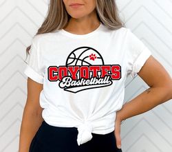 Coyotes SVG PNG, Coyotes Basketball svg, Coyotes Cheer svg, Basketball svg, Coyotes Shirt svg, Retro Coyotes svg, Coyote