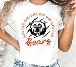 bears svg png, bears face svg, bears claw svg, bears mascot svg, bears cheer svg, bears vibes svg, school spirit svg