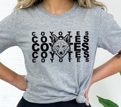 Coyotes SVG PNG, Coyotes Face svg, Stacked Coyotes svg, Coyotes Mascot svg, Coyotes Cheer svg, Coyotes Shirt svg, Coyote
