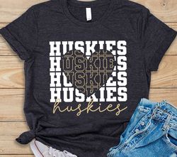 Stacked Huskies Svg, Huskies Mascot Svg, Huskies Svg, Huskies School Team Svg, Huskies Cheer Svg, School Spirit Svg,husk