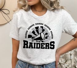 Raider Cheer svg, Raider, Raiders, Cheer svg, png, Sublimation, Pom Pom svg, Megaphone svg, Clipart, SVG for Shirts, SVG