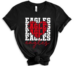 Stacked Eagles SVG,Eagles Mascot svg,Eagles svg,Eagles School Team svg,Eagles Cheer svg,Eagles Vibes,School Spirit svg,E