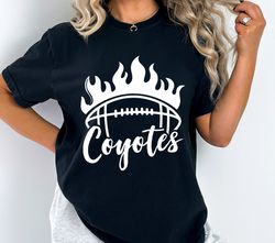 Coyotes SVG PNG, Coyotes Football svg, Coyotes Cheer svg,Football Fire svg,School Spirit svg,Coyotes Mom svg, Coyotes pn