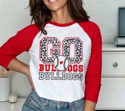 Bulldogs Baseball SVG PNG, Bulldogs svg, Bulldogs Shirt svg, Leopard Go Bulldogs, Bulldogs Cheer svg, Bulldogs Mascot sv