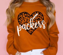 Leopard Heart Packers SVG, Packers Mascot svg, Packers svg, Packers School Team svg,Packers Cheer svg,Packers Football s