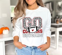 Leopard Go Cougars SVG, Go Cougars svg, Cougars Mascot svg, Cougars svg, Cougars School Team svg, School Spirit svg, Cou