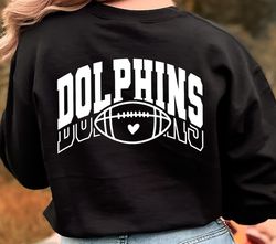 Dolphin Football svg, Dolphin, Dolphins, Football svg, png, Sublimation, Football Clipart, SVG for Shirts, SVG for Cricu