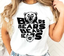 bears svg png, bears face svg, bears paw svg, bears mascot svg, bears cheer svg, bears vibes svg, bears shirt svg, schoo
