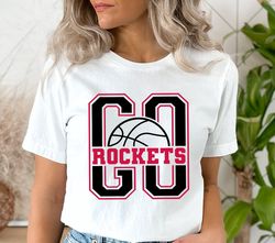 GO Rockets SVG PNG, Rockets Mascot svg, Rockets svg, Rockets Cheer svg, Rockets Vibes svg, School Spirit, Rockets Basket