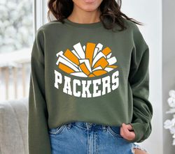 Packers SVG, Packers Cheer SVG PNG, Packers Mascot svg, Packers Pom Pom svg, Cheerleader svg, Packers Shirt svg, School