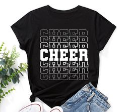 Stacked Cheer SVG,Cheer,Cheer Mama, Cheer Team,Cheerleader,Cheer Shirt svg,Cheerleader Mom,School Team Cheer,School Shir