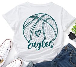 Eagles Basketball SVG,Eagles Mascot svg,Leopard Eagles svg,Eagles Heart svg,Eagles Cheer svg,Eagles Pride,Eagles Cheer,B